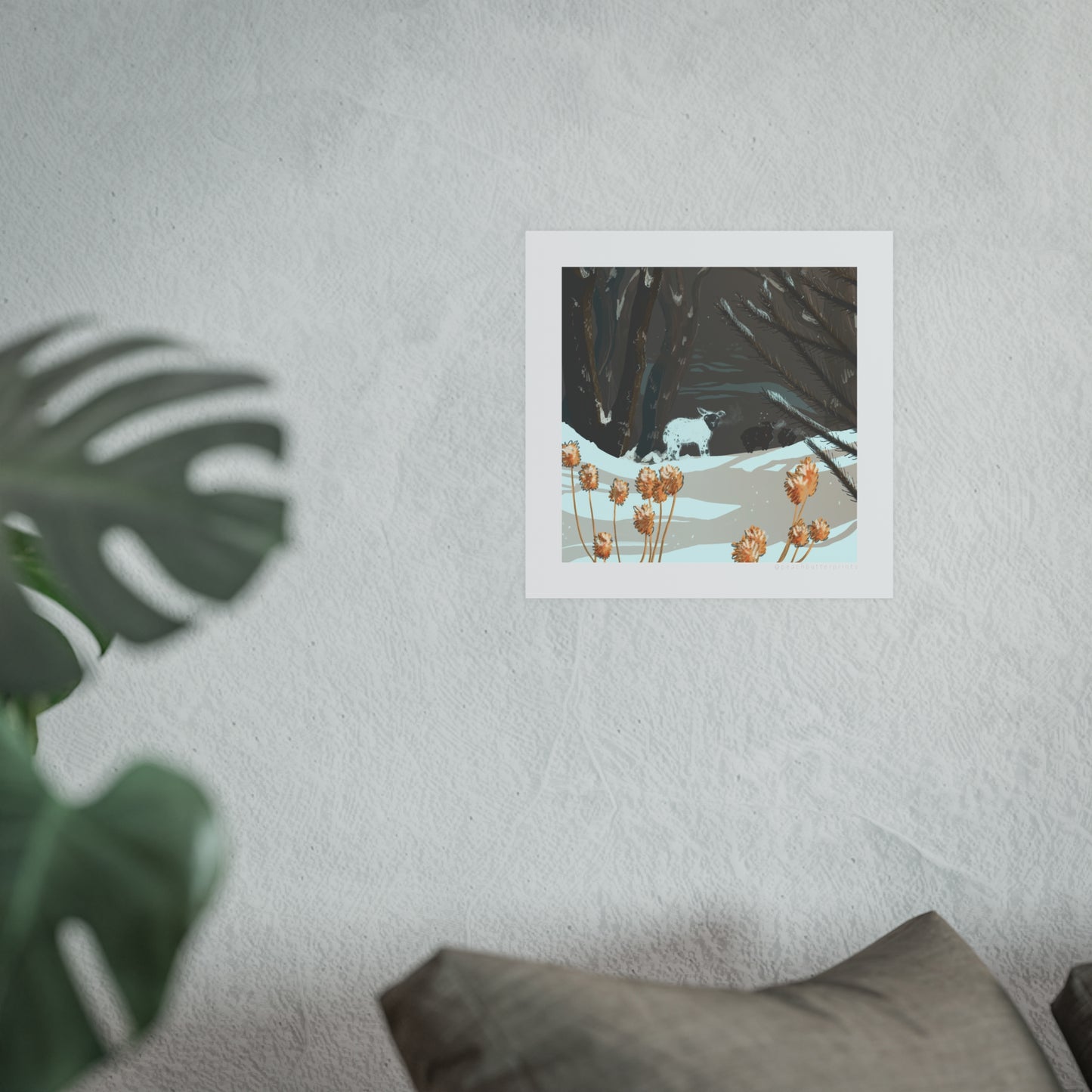 Digital Illustration Print: Frost ❄