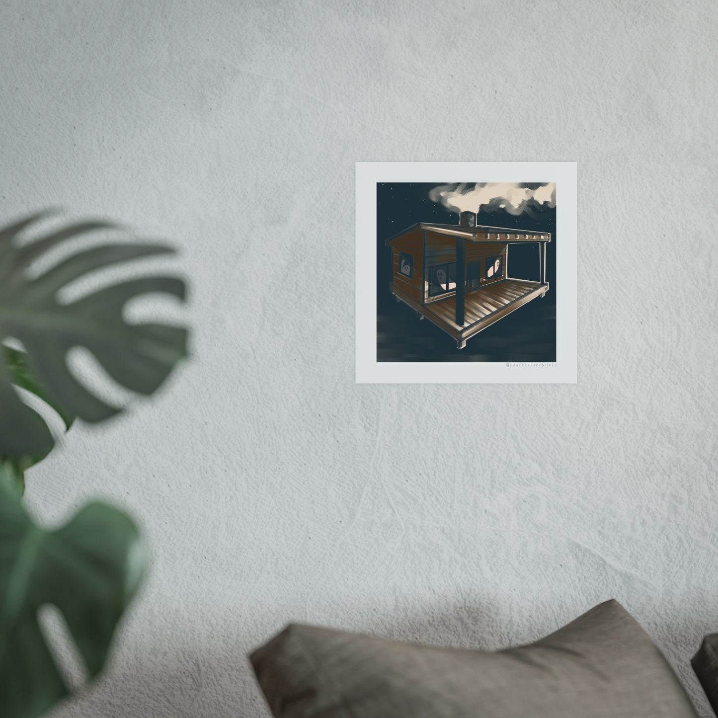 Digital Illustration Print: Cabin 🏠