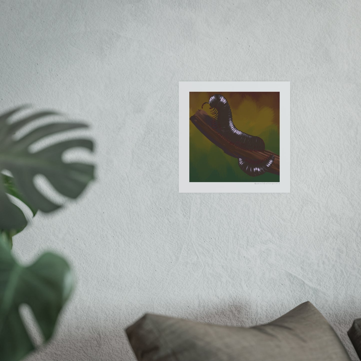Digital Illustration Print: Undulate 🐛