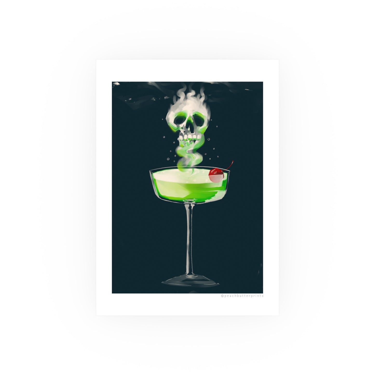 Digital Illustration Print: Sour 🍹