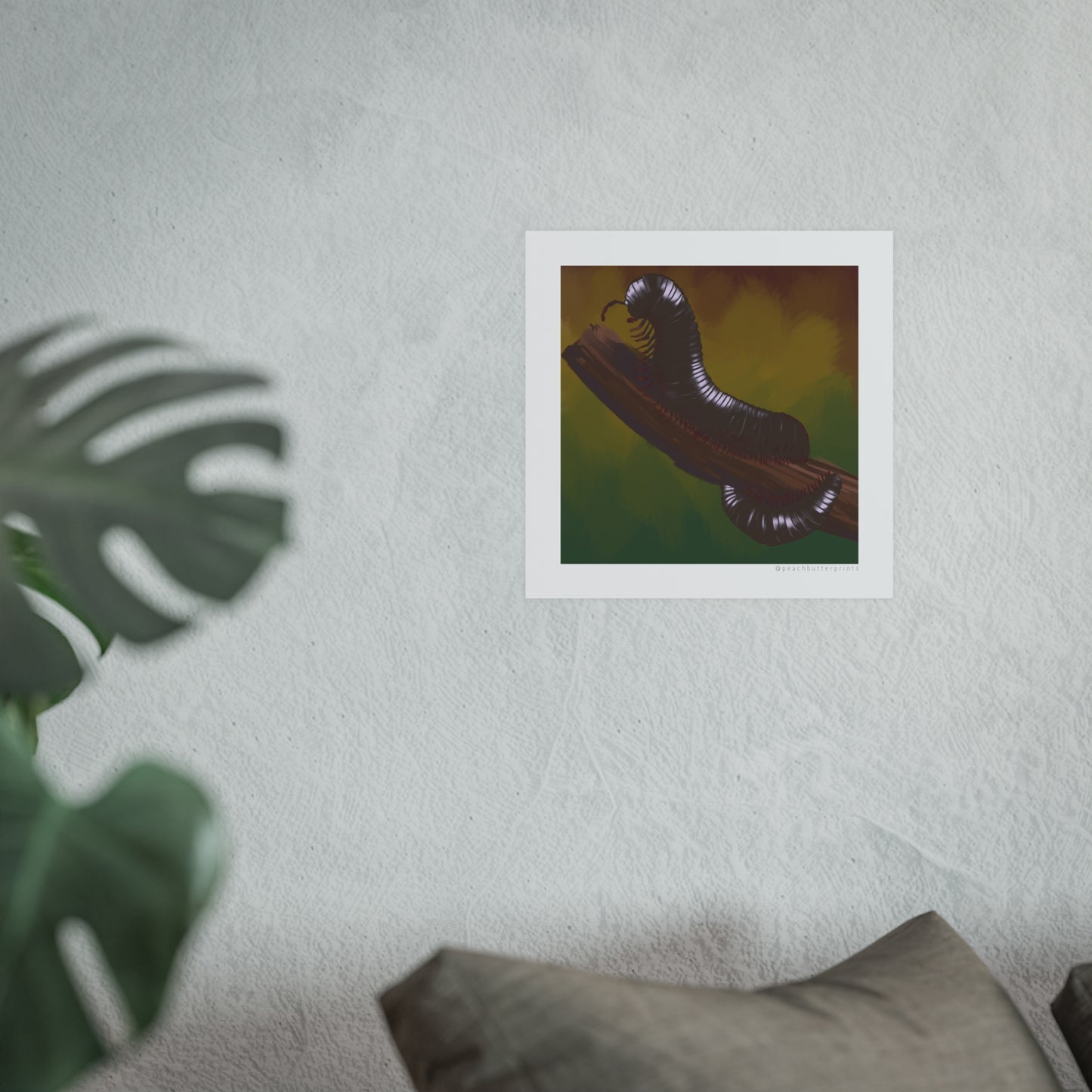 Digital Illustration Print: Undulate 🐛
