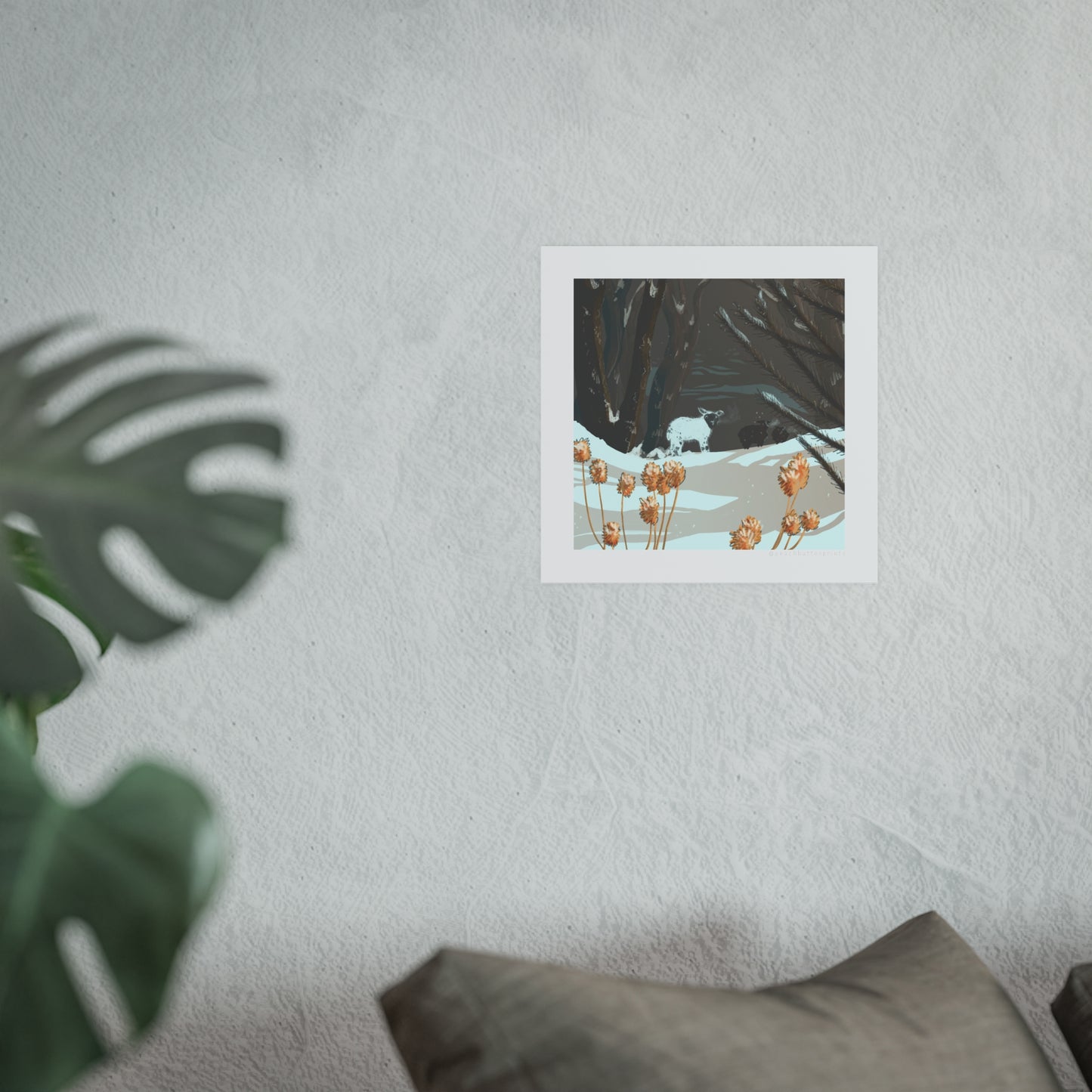 Digital Illustration Print: Frost ❄