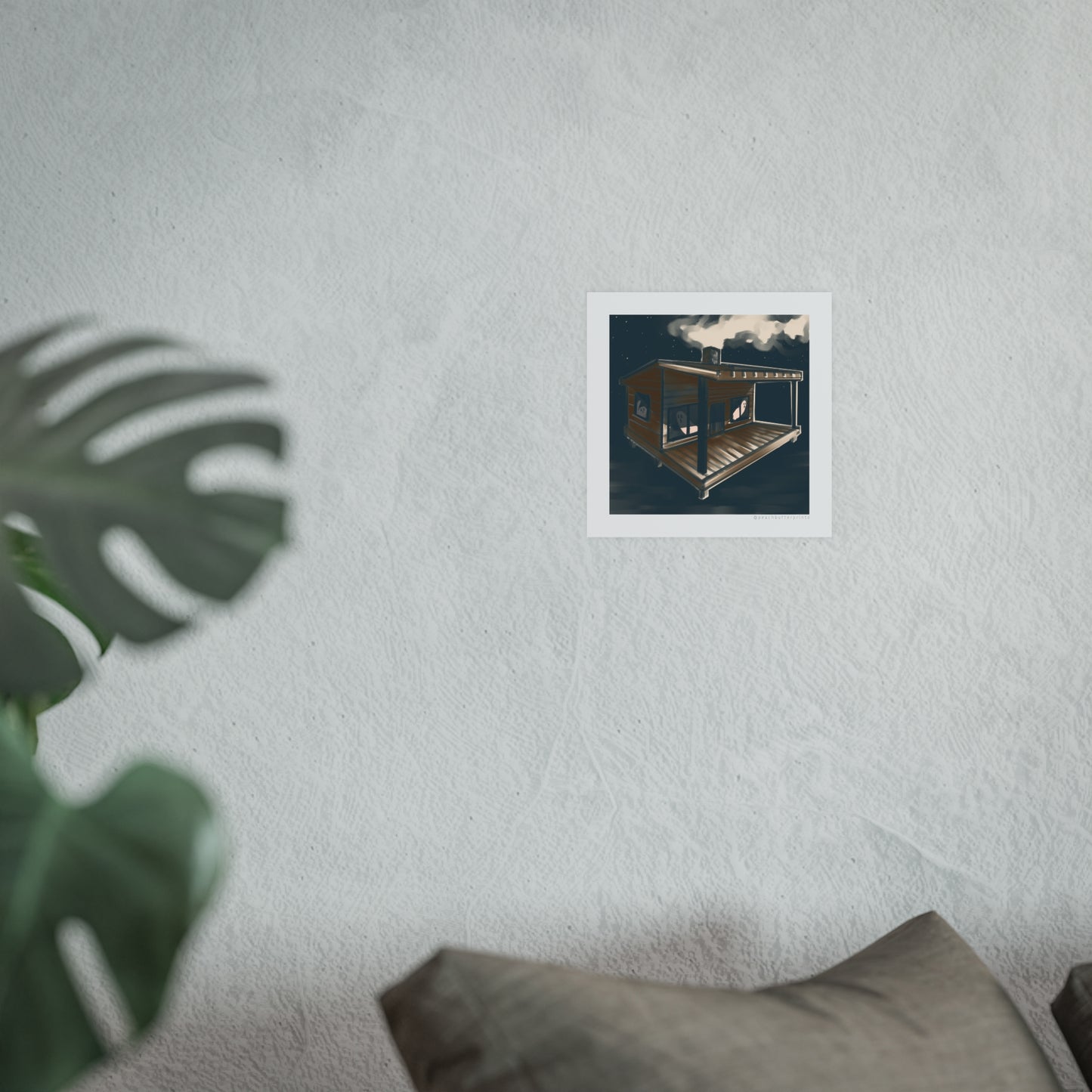Digital Illustration Print: Cabin 🏠