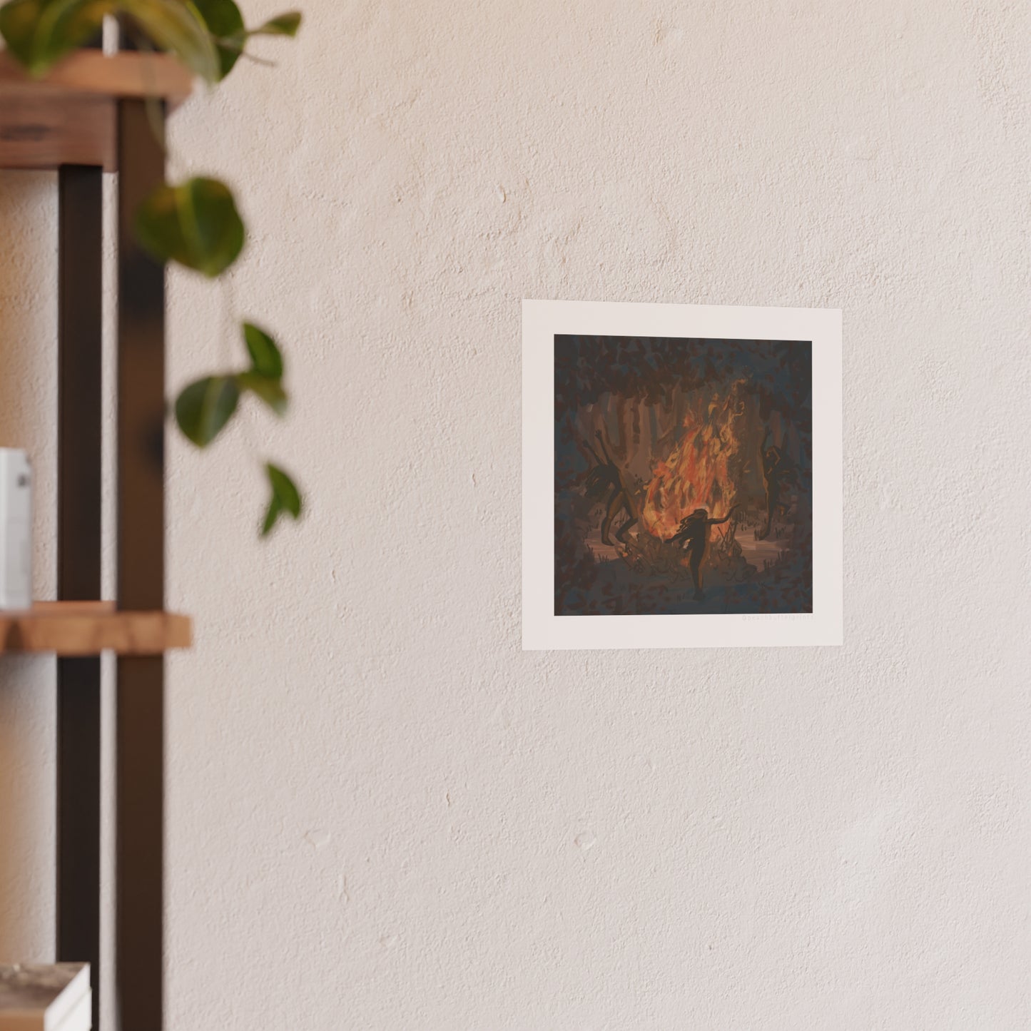 Digital Illustration Print: Fire 🔥