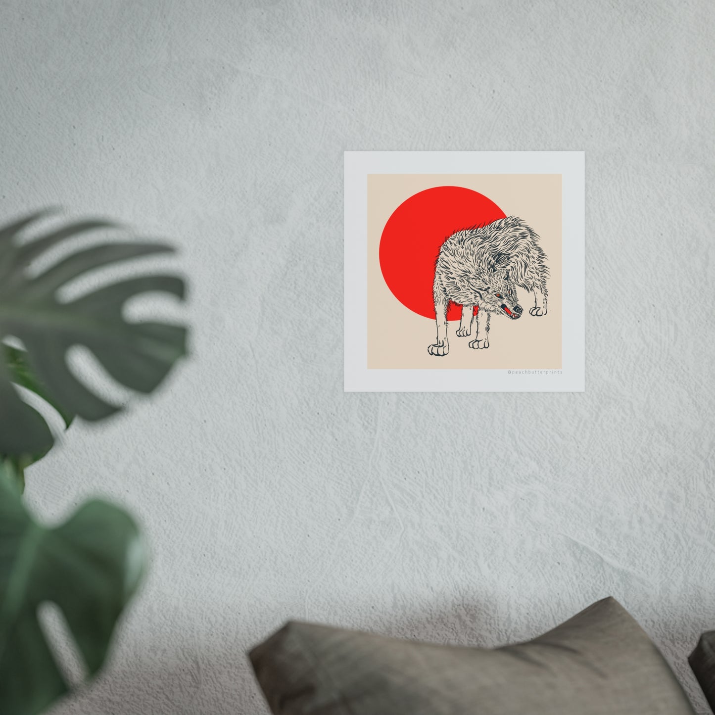 Digital Illustration Print: Mad 😡