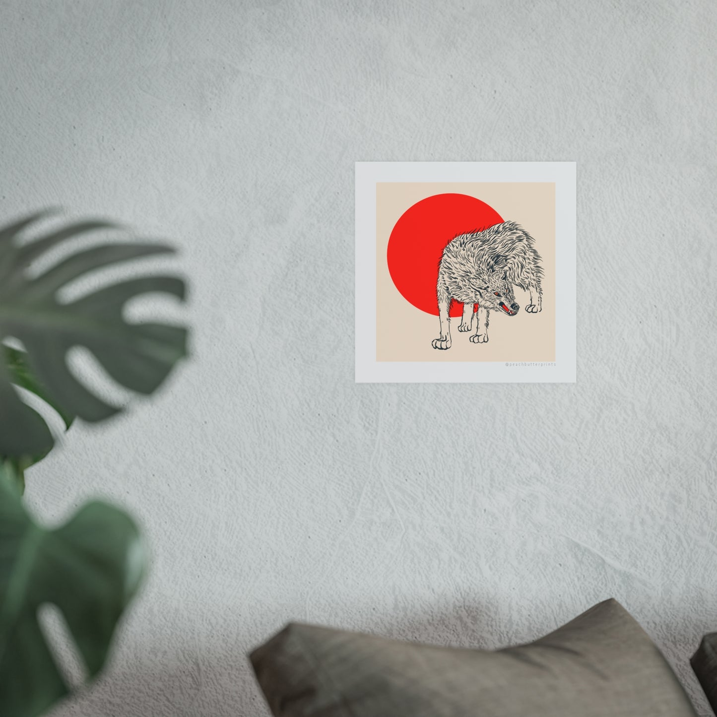 Digital Illustration Print: Mad 😡