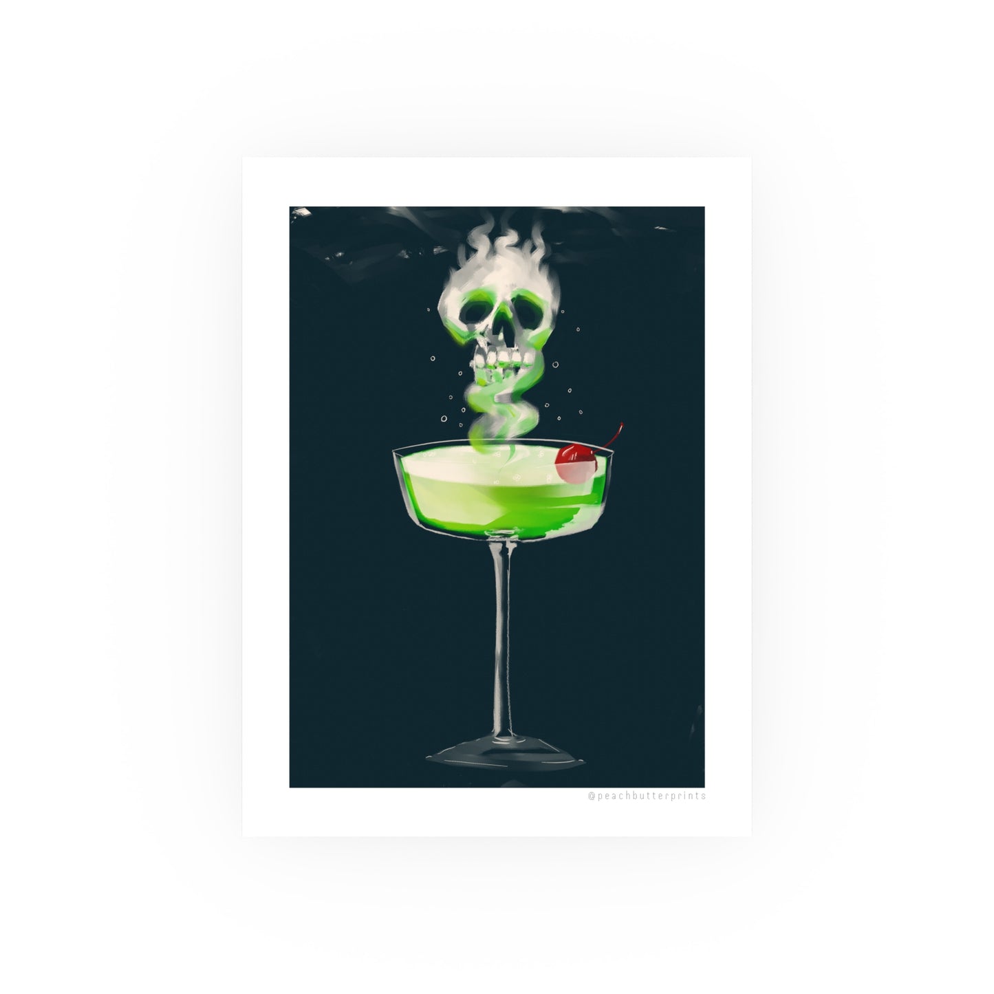 Digital Illustration Print: Sour 🍹