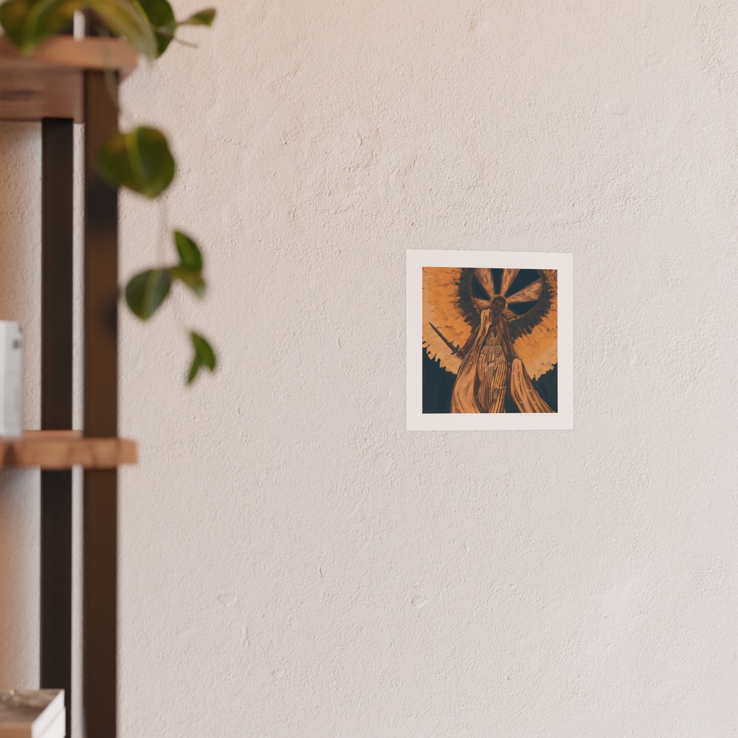 Digital Illustration Print: Golden 🌟