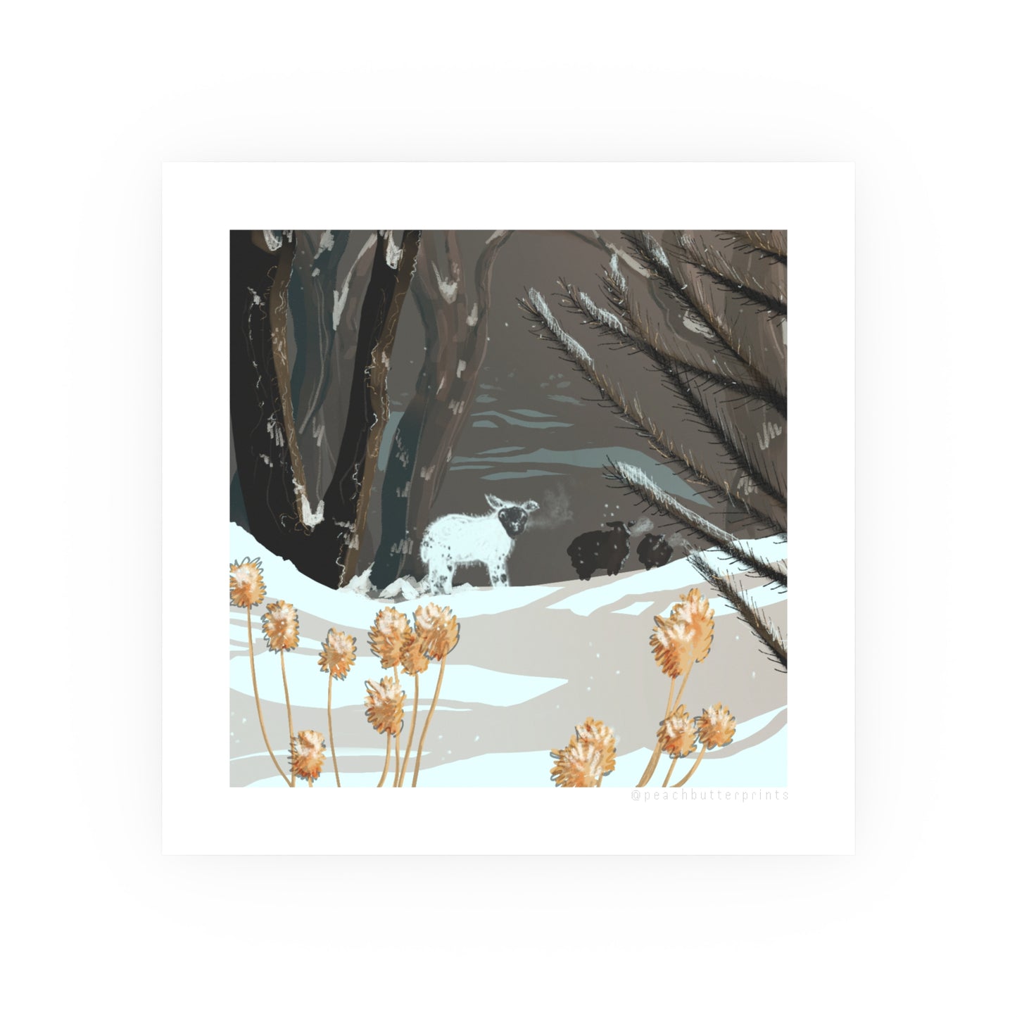 Digital Illustration Print: Frost ❄