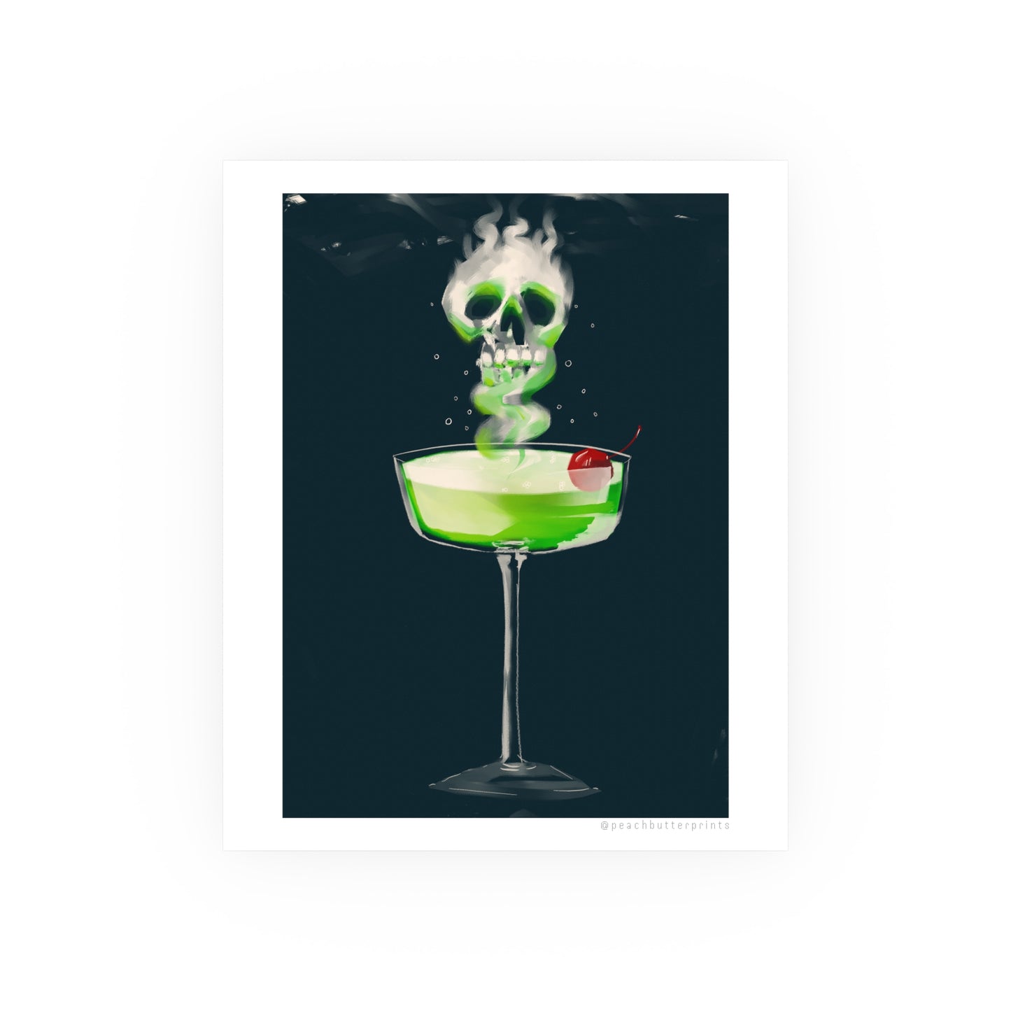 Digital Illustration Print: Sour 🍹