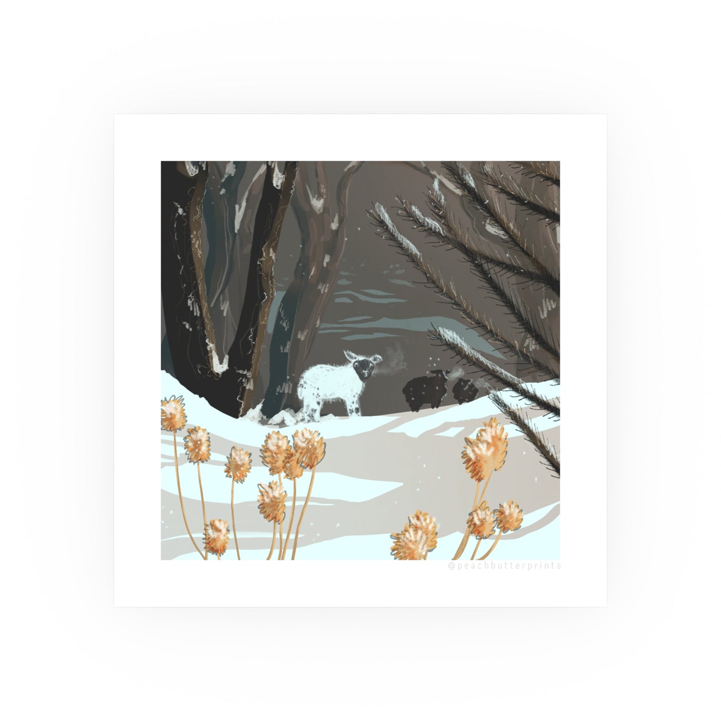 Digital Illustration Print: Frost ❄