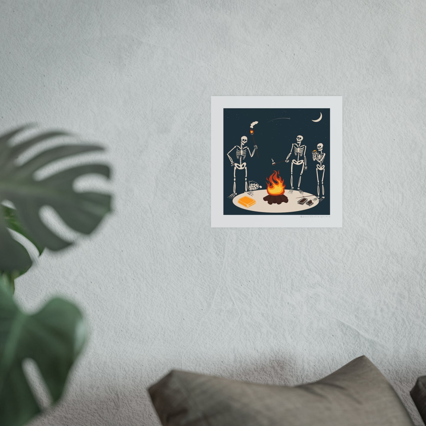 Digital Illustration Print: Roast 🔥