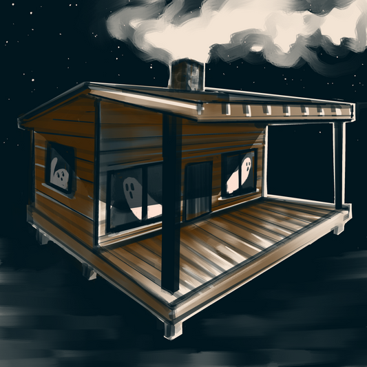 Digital Illustration Print: Cabin 🏠